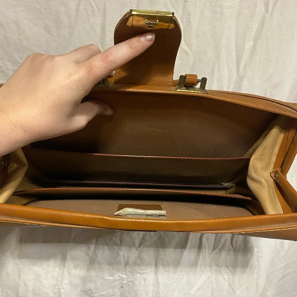 Leathercraft inc: vintage strudex briefcase